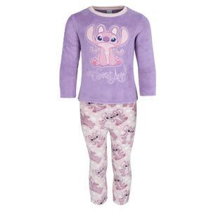Textiel Trade Toddler Girl's Disney Stitch Angel Fleece Pajama Set